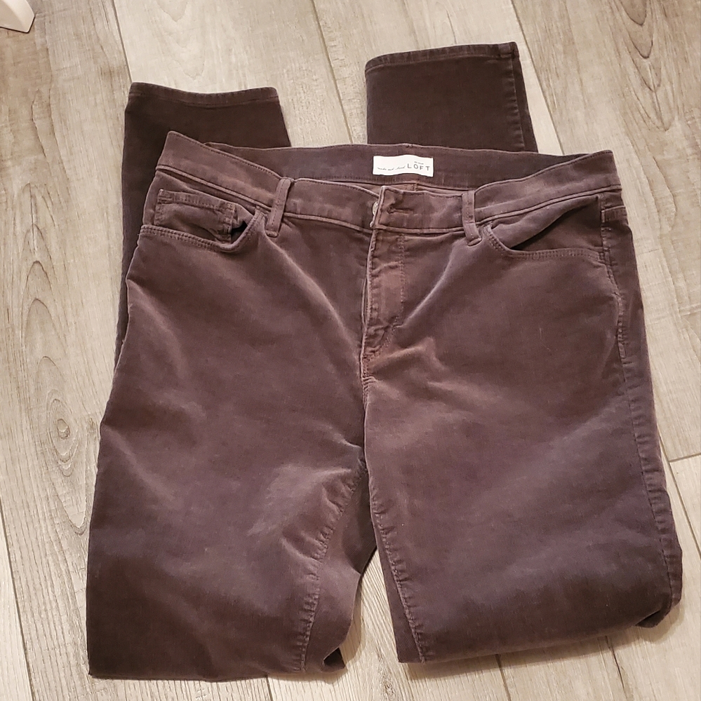 Charcoal grey Loft cords
